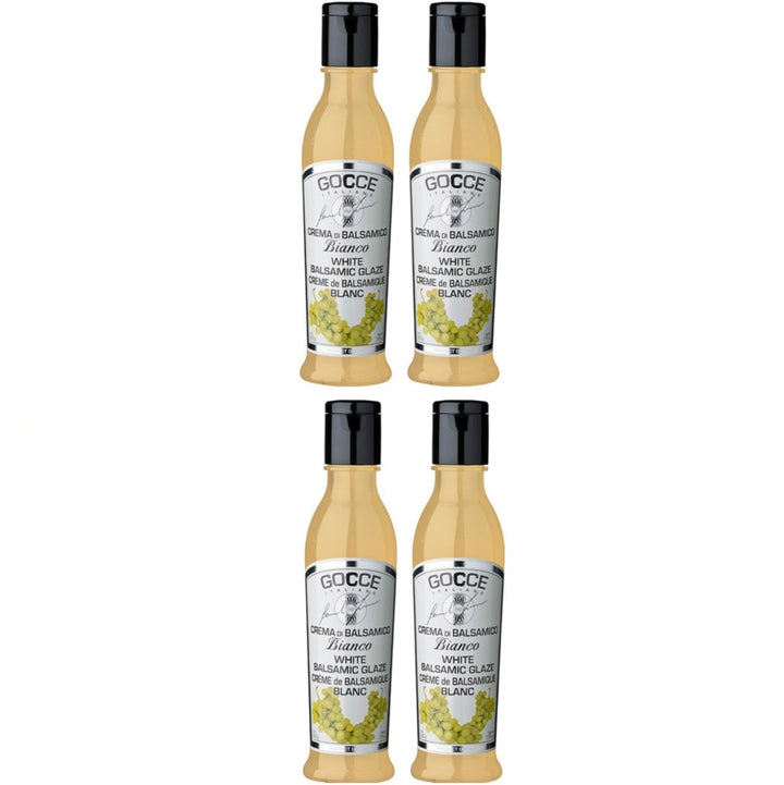 Gocce Crema di Balsama Bianco Weiße Balsamico Creme (4 x 220 g) - Versanel -