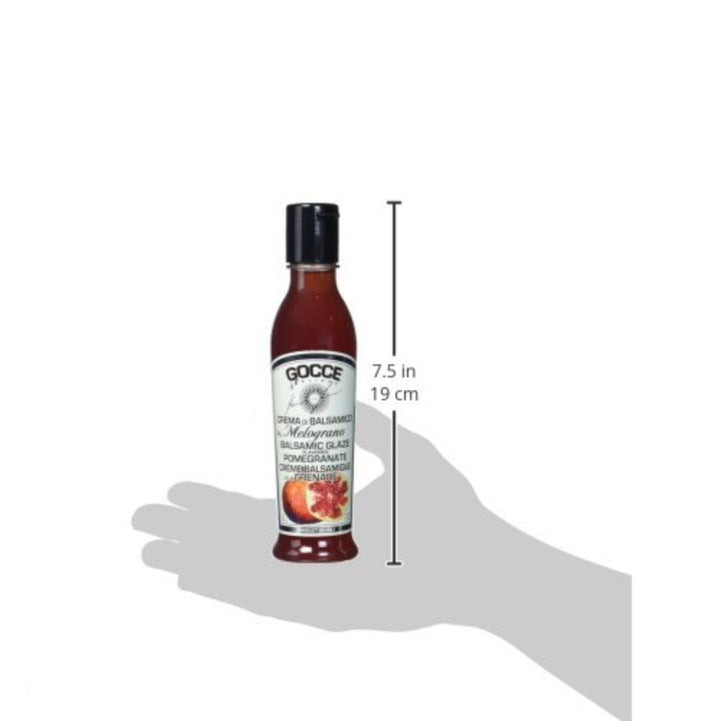 Gocce Crema di Balsamico al Melograno Balsam Creme rote Balsamicocreme mit Granatapfelaroma (6 x 220 g) - Versanel -