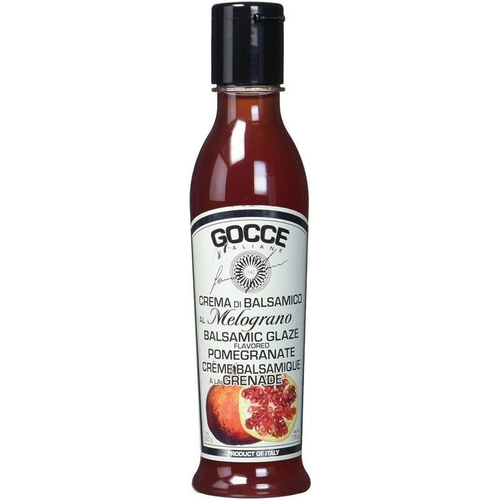 Gocce Crema di Balsamico al Melograno Balsam Creme rote Balsamicocreme mit Granatapfelaroma (6 x 220 g) - Versanel -