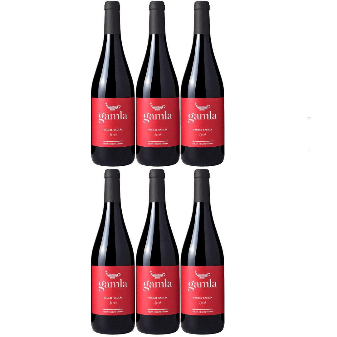 Golan Heights Gamla Syrah Rotwein Wein Trocken (6 x 0.75l) - Versanel -