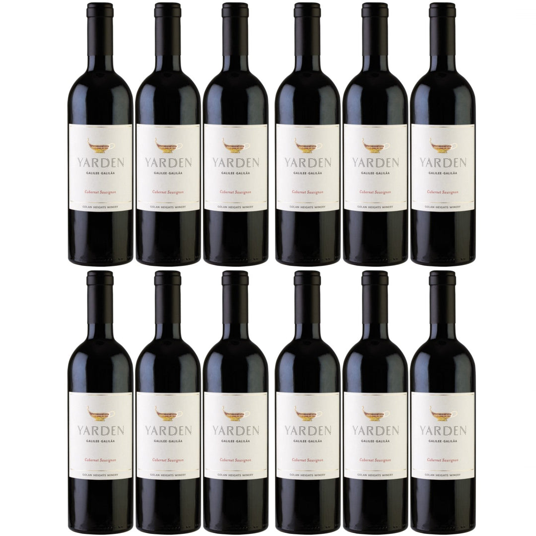 Golan Heights Yarden Cabernet Sauvignon Rotwein Wein Trocken (12 x 0.75l) - Versanel -