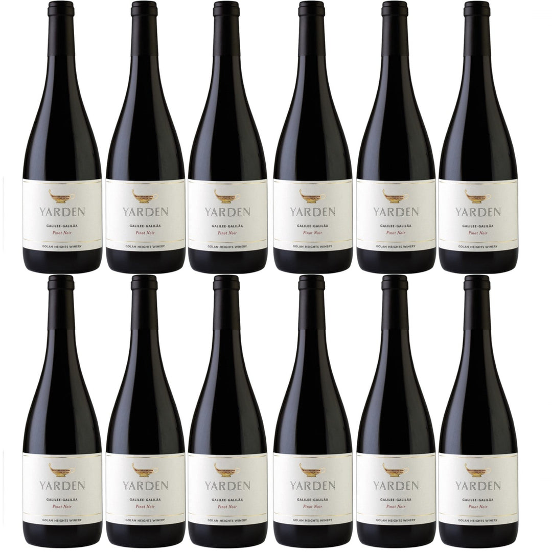 Golan Heights Yarden Pinot Noir Rotwein Wein Trocken (12 x 0.75l) - Versanel -