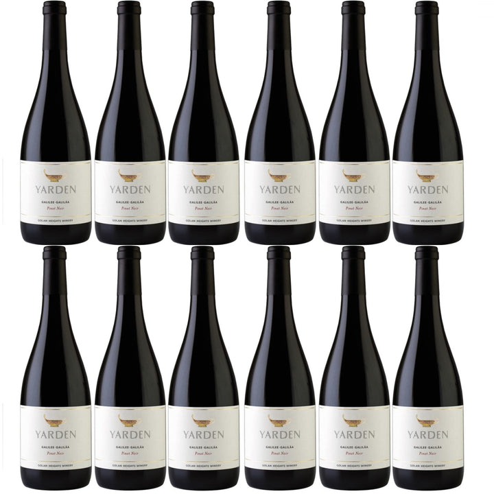 Golan Heights Yarden Pinot Noir Rotwein Wein Trocken (12 x 0.75l) - Versanel -