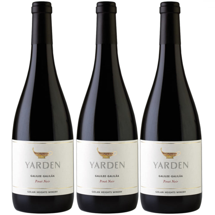 Golan Heights Yarden Pinot Noir Rotwein Wein Trocken (3 x 0.75l) - Versanel -