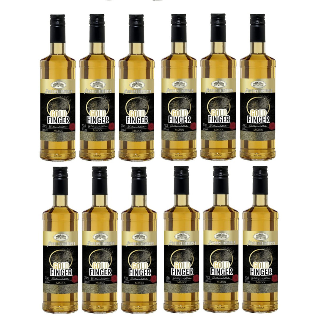 GOLDFINGER Butterscotsch Likör Paehler Rietberg 18% vol. (12 x 0,7L) - Versanel -