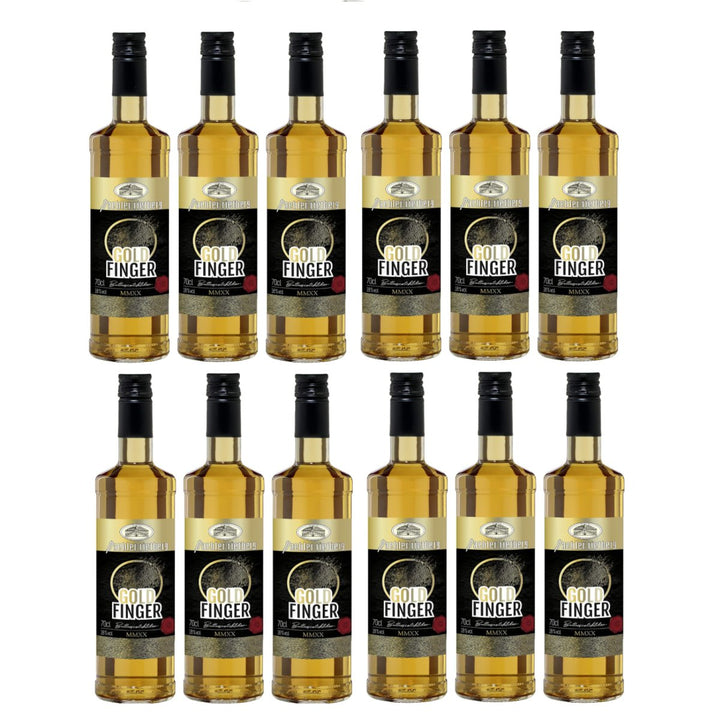 GOLDFINGER Butterscotsch Likör Paehler Rietberg 18% vol. (12 x 0,7L) - Versanel -