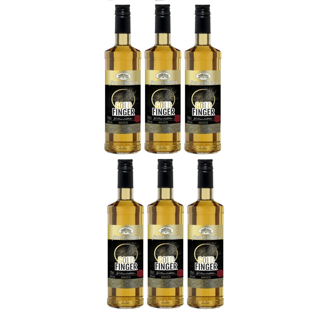 GOLDFINGER Butterscotsch Likör Paehler Rietberg 18% vol. (6 x 0,7L) - Versanel -