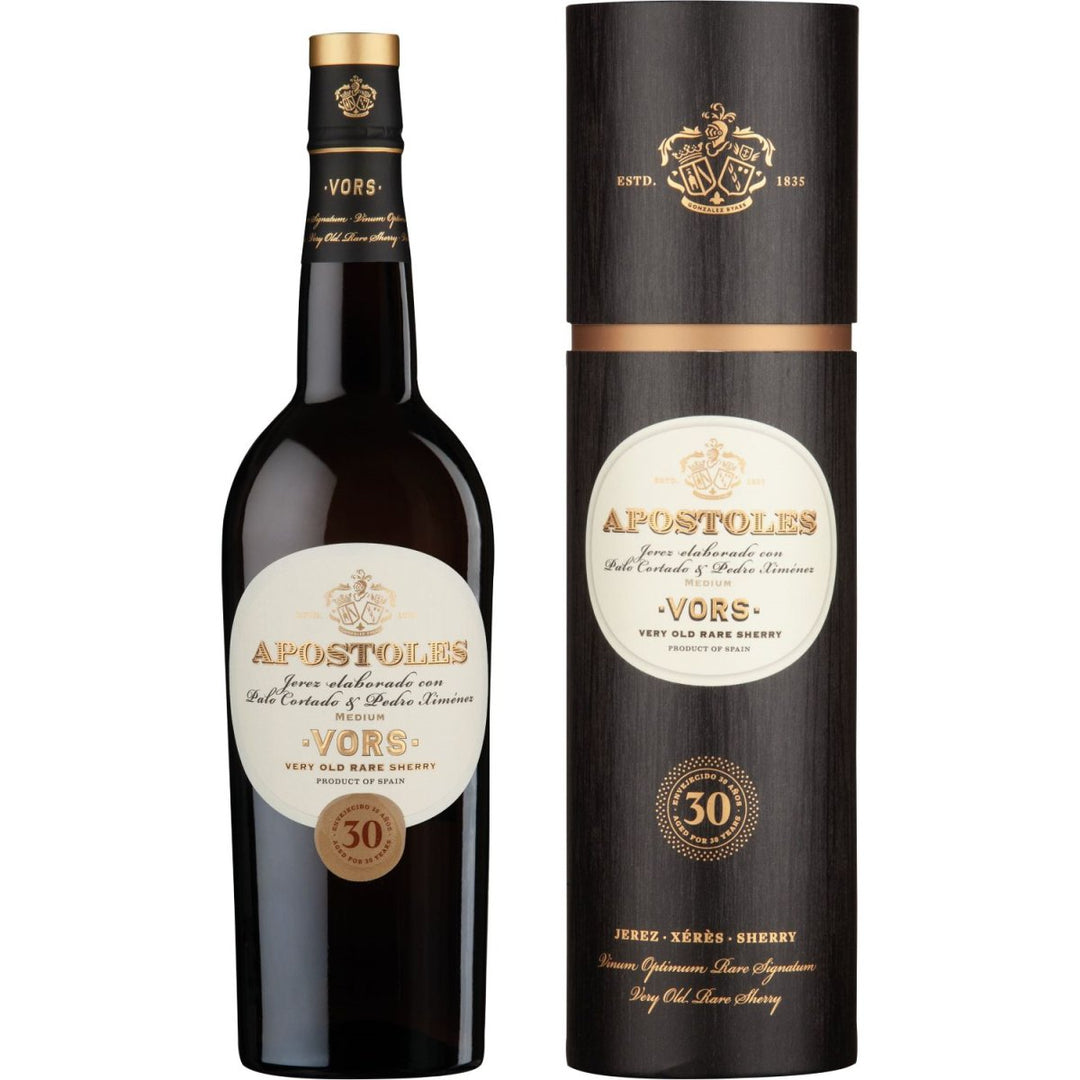 González Byass Apostoles Palo Cortado VORS Sherry weiß lieblich Jerez Spanien (12 x 0,75l) - Versanel -