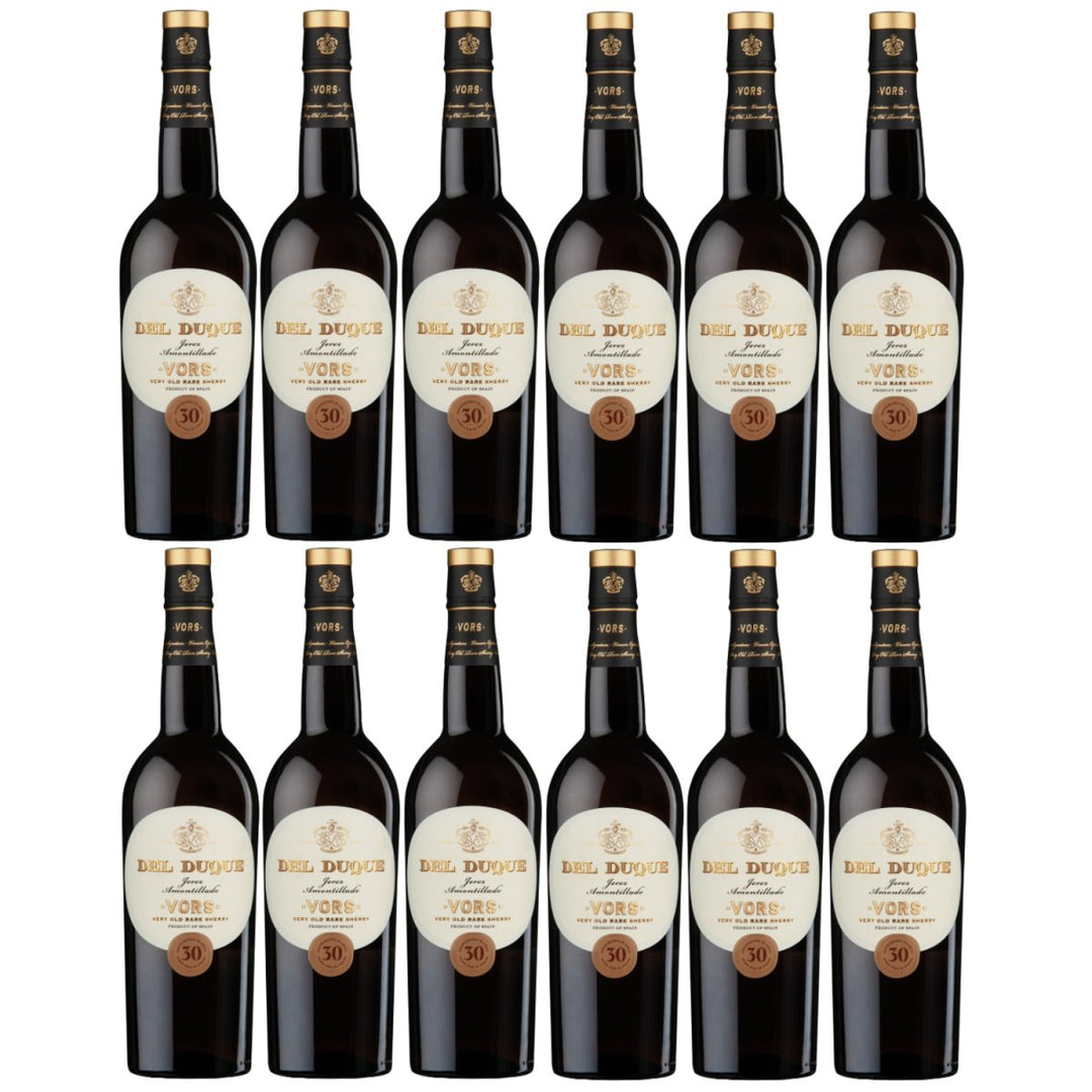 González Byass Del Duque Amontillado VORS Sherry weiß trocken Jerez Spanien (12 x 0,75l) - Versanel -
