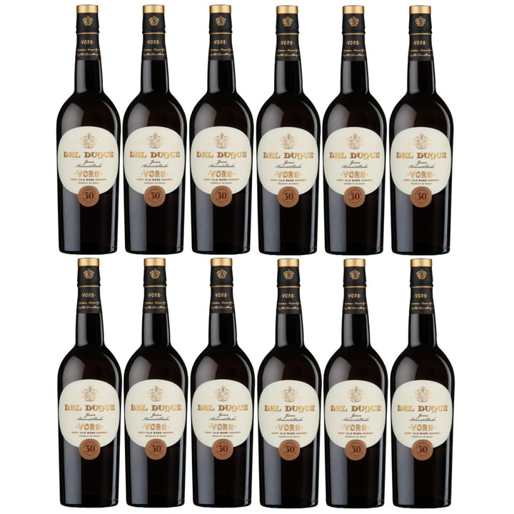 González Byass Del Duque Amontillado VORS Sherry weiß trocken Jerez Spanien (12 x 0,75l) - Versanel -