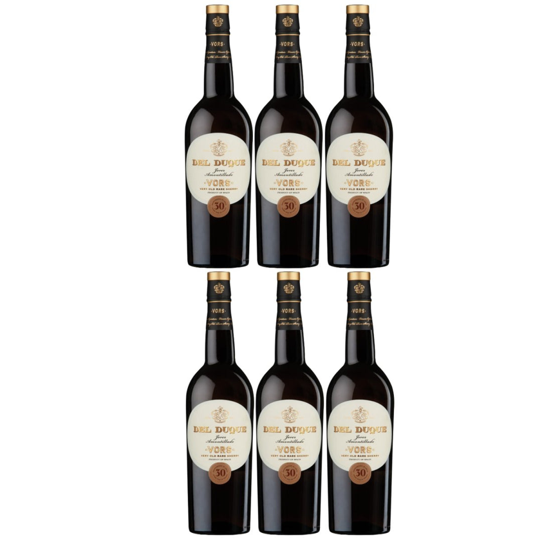 González Byass Del Duque Amontillado VORS Sherry weiß trocken Jerez Spanien (6 x 0,75l) - Versanel -