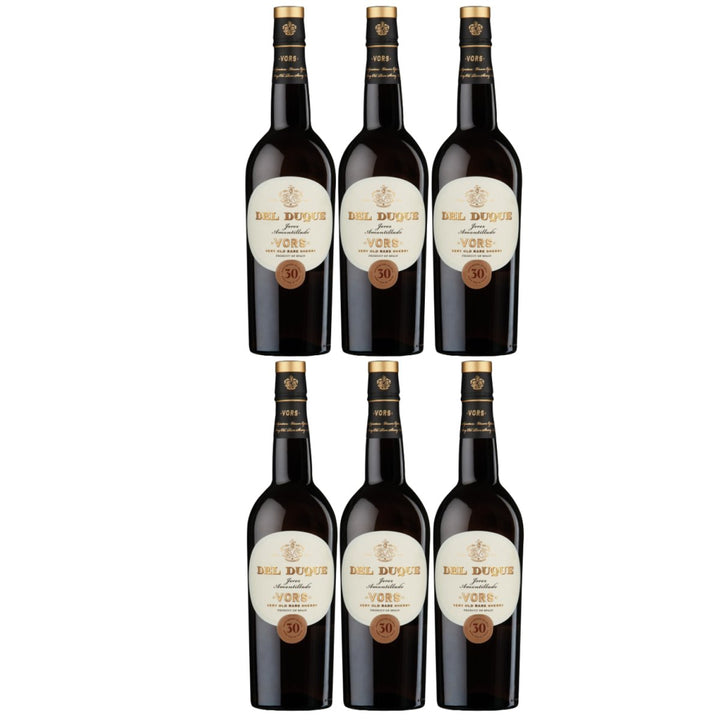 González Byass Del Duque Amontillado VORS Sherry weiß trocken Jerez Spanien (6 x 0,75l) - Versanel -