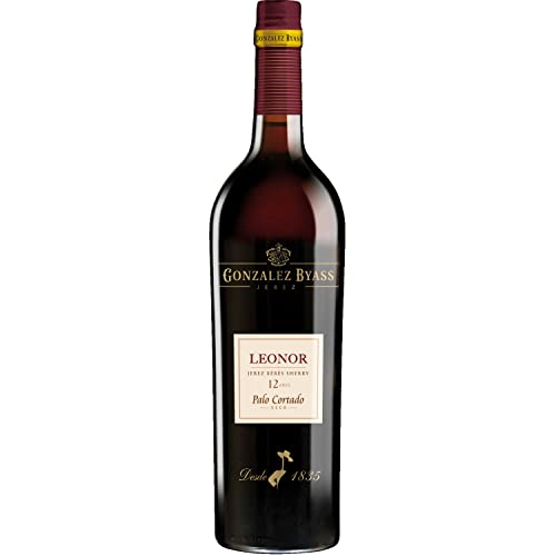 González Byass Leonor Palo Cortado Sherry weiß secco trocken Jerez Spanien (6 x 0,375 l) - Versanel -