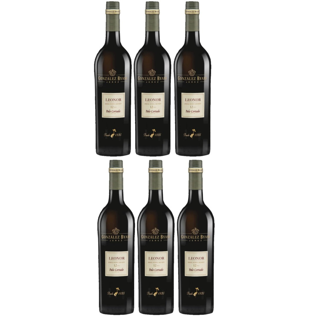 González Byass Leonor Palo Cortado Sherry weiß trocken seco Jerez Spanien (6 x 0,75l) - Versanel -