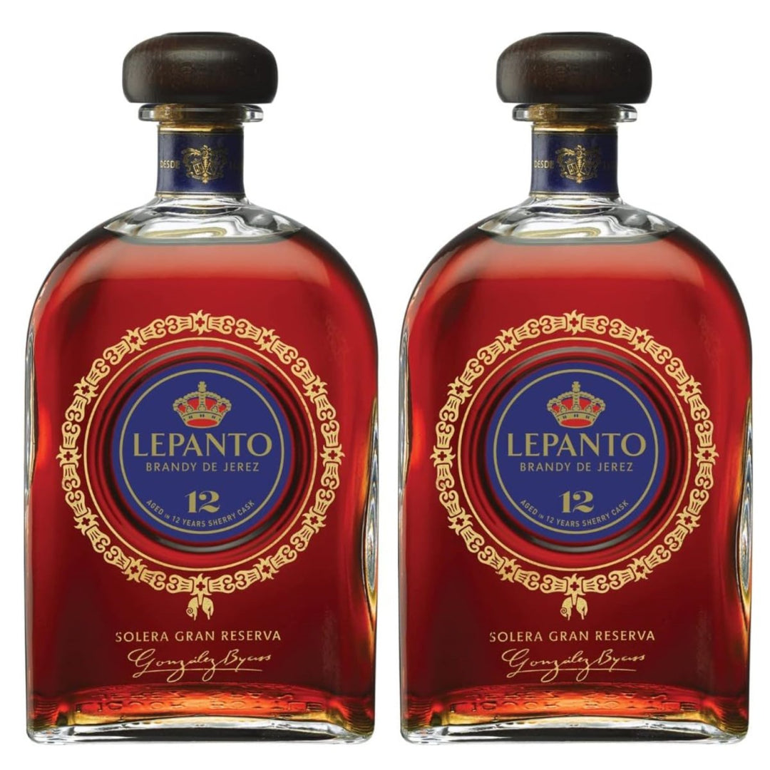 González Byass Lepanto Solera Gran Reserva Brandy Jerez Spanien (2 x 0,7l) - Versanel -