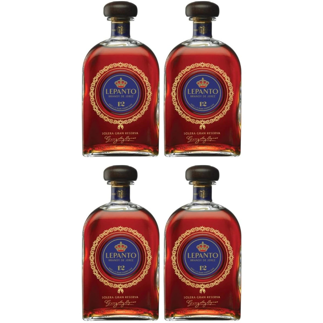 González Byass Lepanto Solera Gran Reserva Brandy Jerez Spanien (4 x 0,7l) - Versanel -