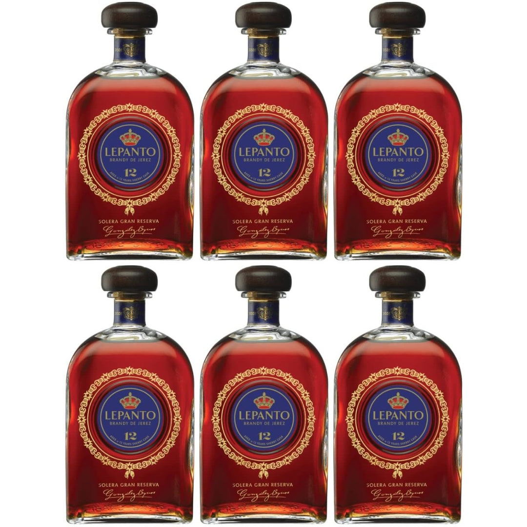 González Byass Lepanto Solera Gran Reserva Brandy Jerez Spanien (6 x 0,7l) - Versanel -