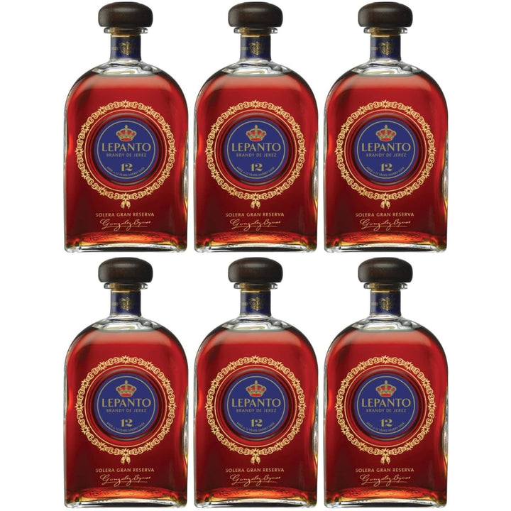 González Byass Lepanto Solera Gran Reserva Brandy Jerez Spanien (6 x 0,7l) - Versanel -