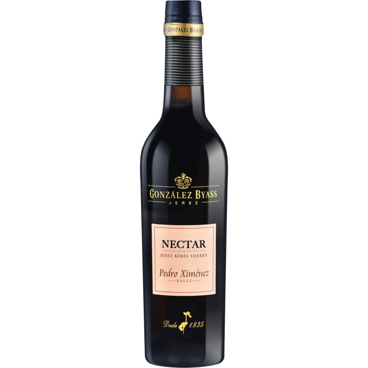 González Byass Nectar Pedro Ximenez Sherry weiß dulce süß halbe Flasche Jerez Spanien (6 x 0,375l) - Versanel -
