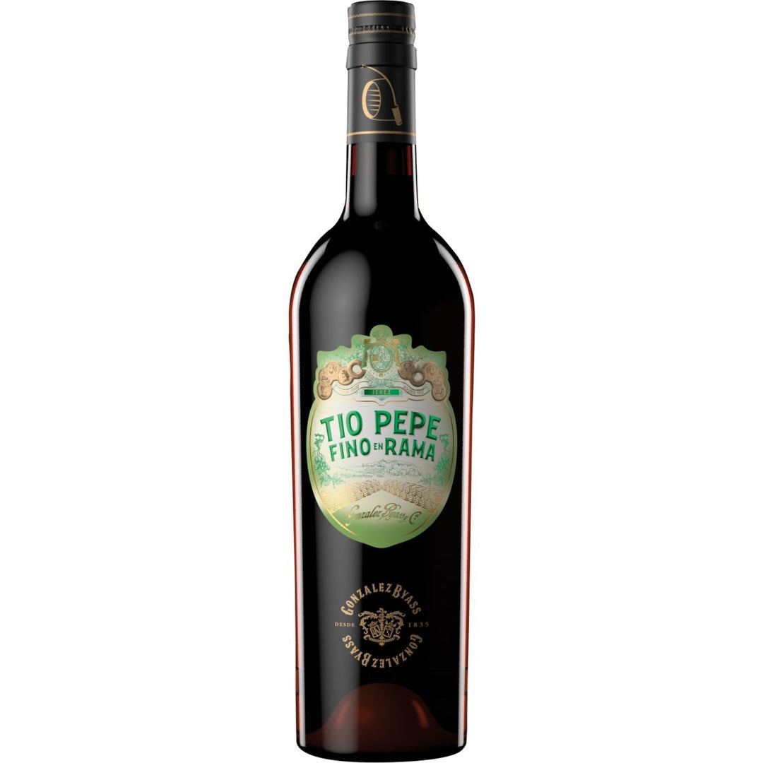 González Byass Tio Pepe Fino en Rama Sherry trocken halbe Flasche Jerez Spanien (6 x 0,375l) - Versanel -