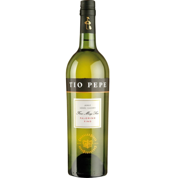 González Byass Tio Pepe Palomino Fino Sherry trocken Jerez Spanien (12 Flaschen) - Versanel -