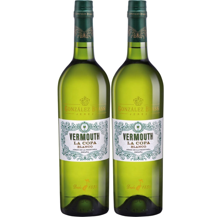 González Byass Vermouth La Copa Blanco trocken Wermut weiß Spanien (2 x 0,75l) - Versanel -