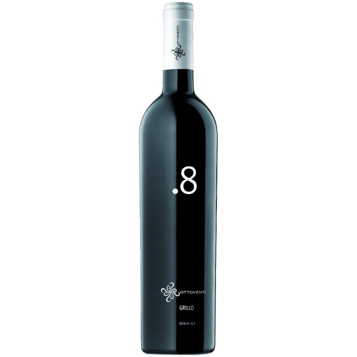 Grillo Punto 8 Sicilia DOC Weißwein Wein trocken Italien (12 x 0,75l) - Versanel -