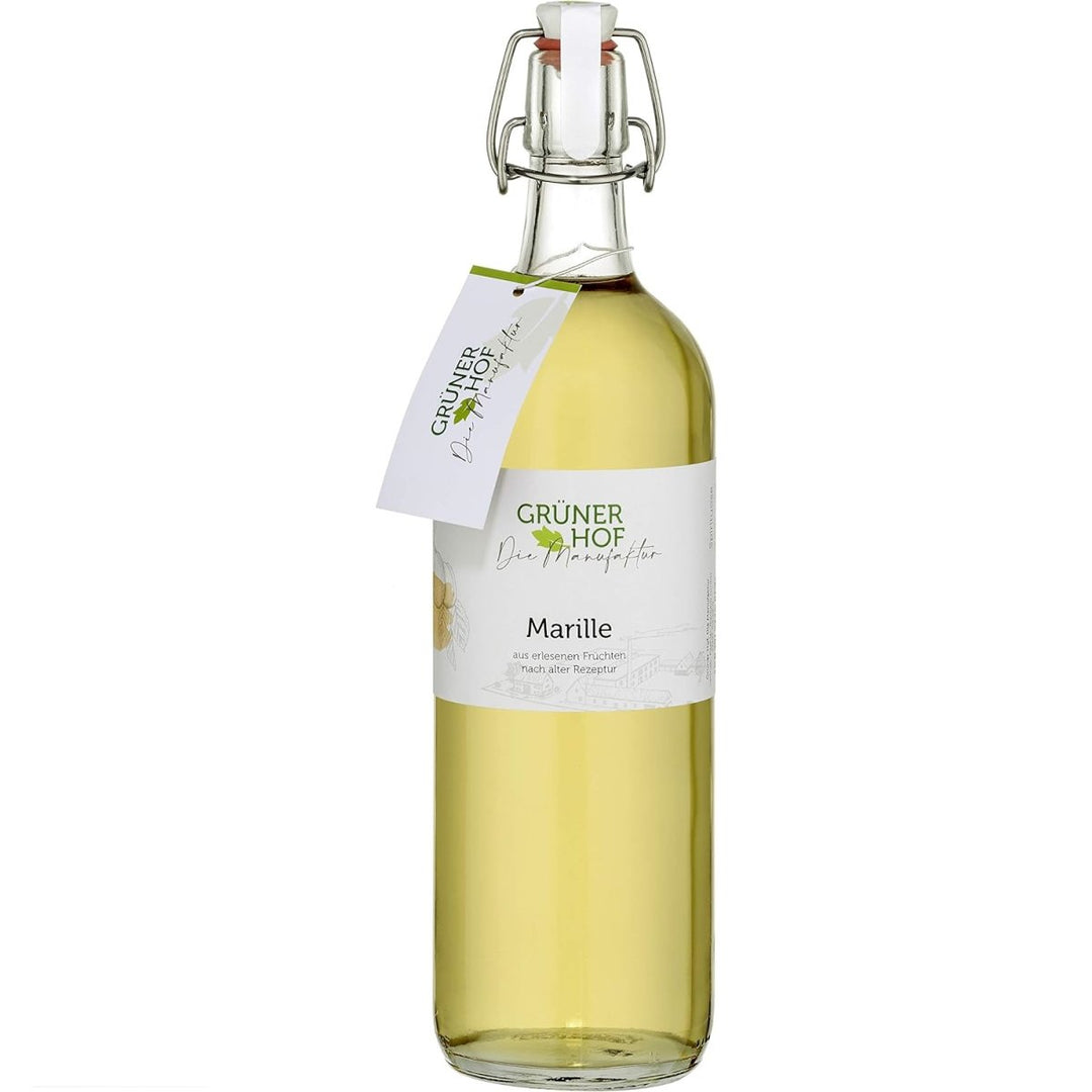 Grüner Hof Die Manufaktur Marillen Spirituose, 35% vol 1 Liter - Versanel -