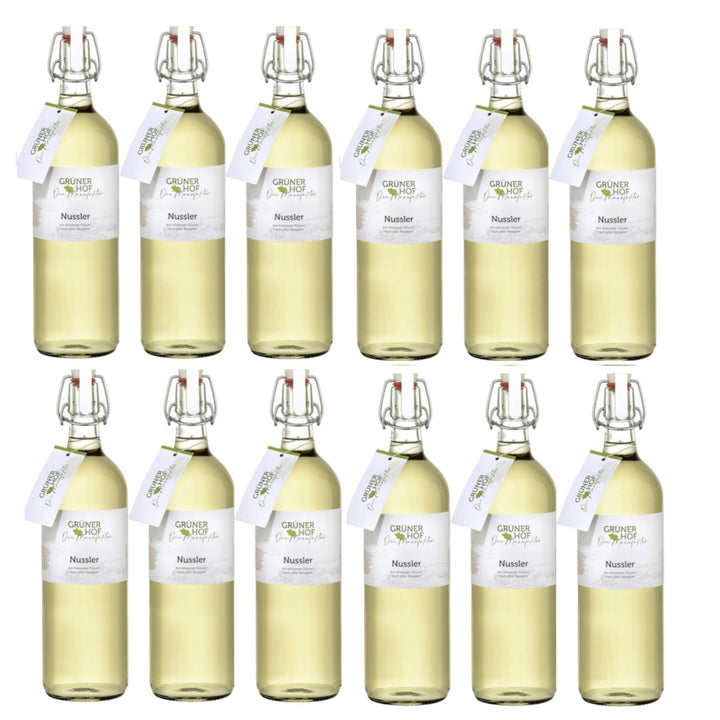 Grüner Hof Die Manufaktur Nussler Spirituose, 35% vol. (12 x 1L) - Versanel -