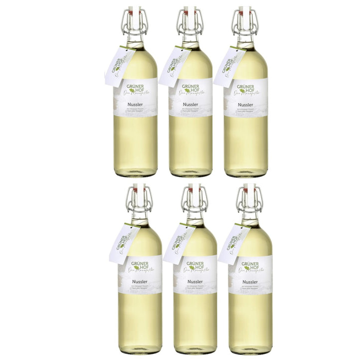 Grüner Hof Die Manufaktur Nussler Spirituose, 35% vol. (6 x 1L) - Versanel -