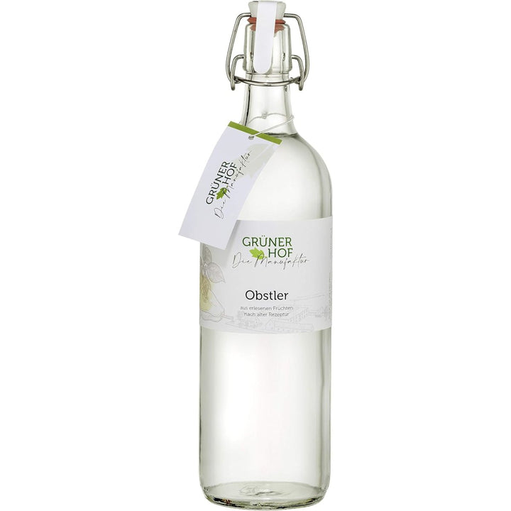 Grüner Hof Die Manufaktur Obstler, 38% vol.,(6 x 1L) - Versanel -