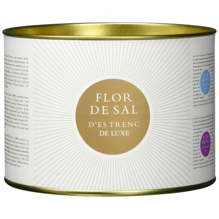 Gusto Mundial Flor de Sal de Luxe Salz in Flocken natürliches Fleur de Sel (1 x 250g) - Versanel -