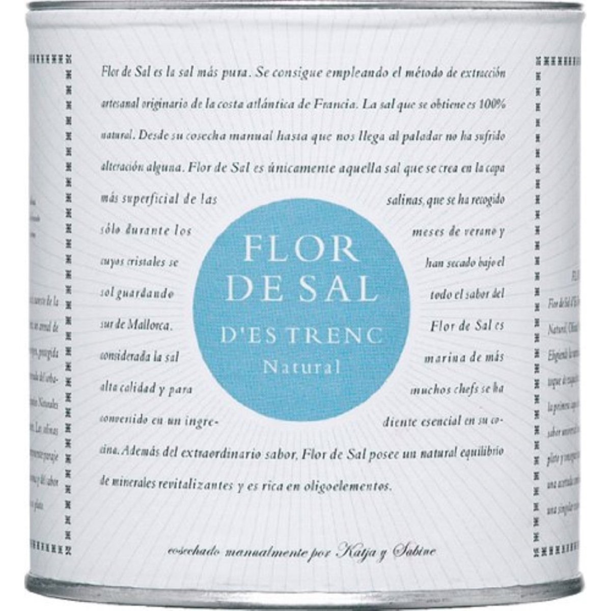 Gusto Mundial Flor de Sal Natural, 180 g (1 x 180g) - Versanel -