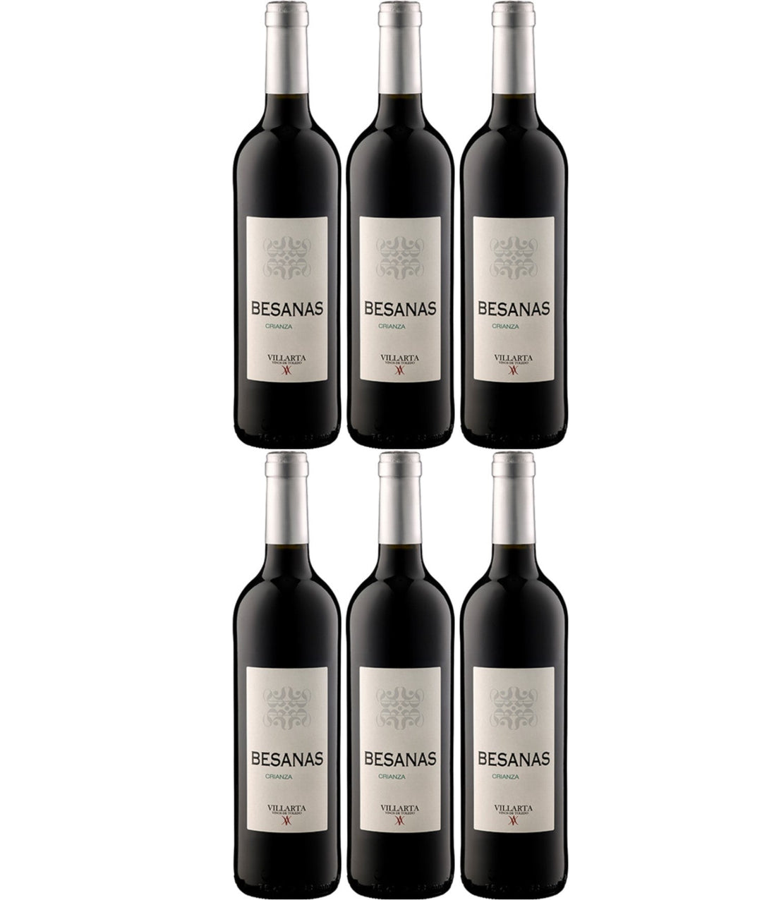 Hacienda Villarta Besanas Crianza DO Rotwein Wein Trocken Spanien (6 x 0.75l) - Versanel -