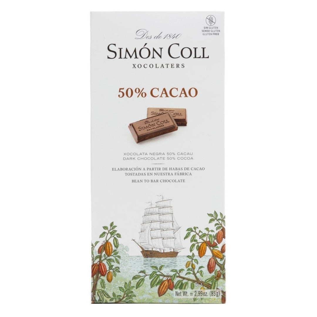 Halbbitterschokolade 85 g, mind. 50 % Kakaoanteil / Chocolate Extrafino 50 % / Schokolade (1 x 85g) - Versanel -