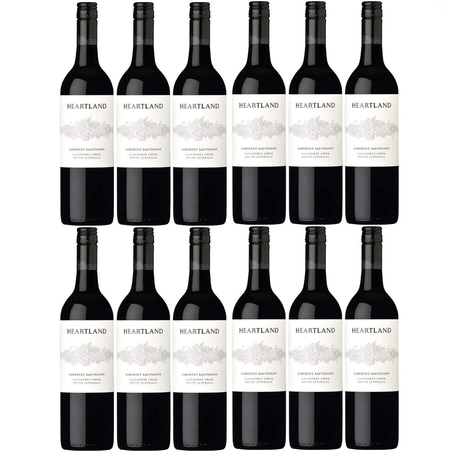 Heartland Cabernet Sauvignon Langhorne Creek Rotwein veganer Wein trocken Australien (12 x 0.75l) - Versanel -