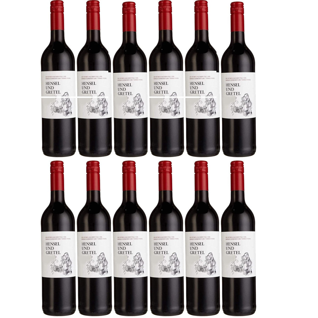 Hensel & Gretel Markus Schneider und Thomas Hensel Cabernet Sauvignon Rotwein Wein Trocken Pfalz (12 x 0.75l) - Versanel -
