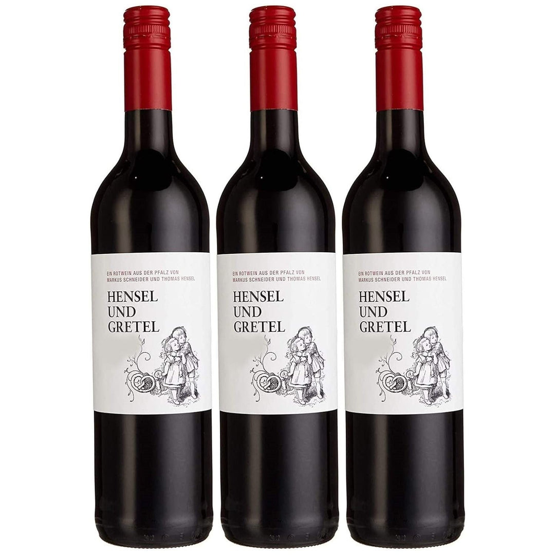 Hensel & Gretel Markus Schneider und Thomas Hensel Cabernet Sauvignon Rotwein Wein Trocken Pfalz (3 x 0.75l) - Versanel -