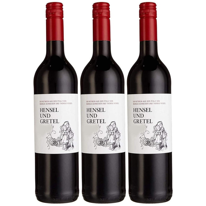 Hensel & Gretel Markus Schneider und Thomas Hensel Cabernet Sauvignon Rotwein Wein Trocken Pfalz (3 x 0.75l) - Versanel -