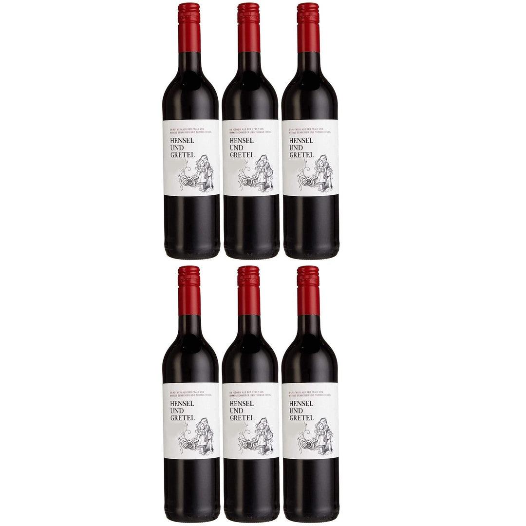 Hensel & Gretel Markus Schneider und Thomas Hensel Cabernet Sauvignon Rotwein Wein Trocken Pfalz (6 x 0.75l) - Versanel -