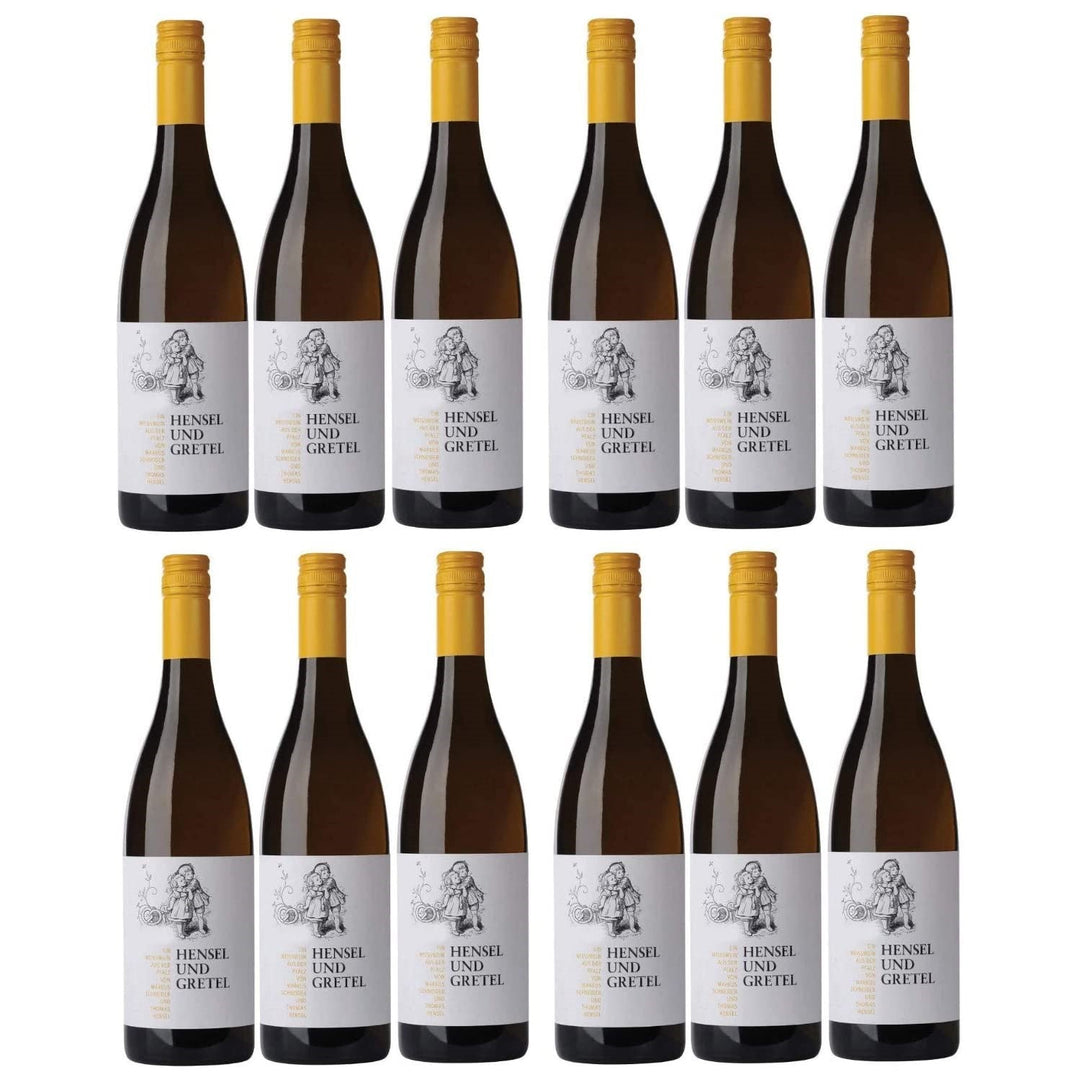 Hensel & Gretel Markus Schneider und Thomas Hensel Grauburgunder Weißwein Wein Trocken Pfalz (12 x 0.75l) - Versanel -
