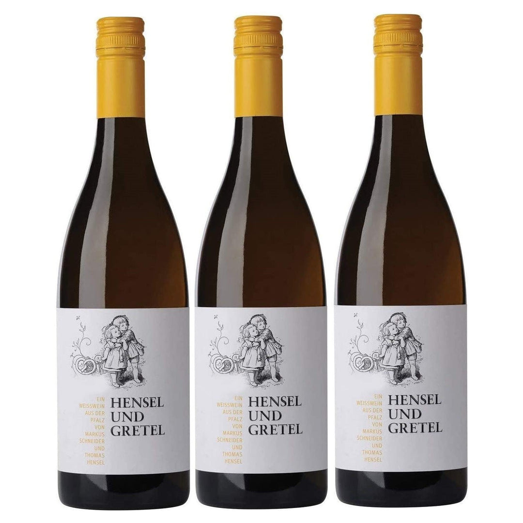 Hensel & Gretel Markus Schneider und Thomas Hensel Grauburgunder Weißwein Wein Trocken Pfalz (3 x 0.75l) - Versanel -