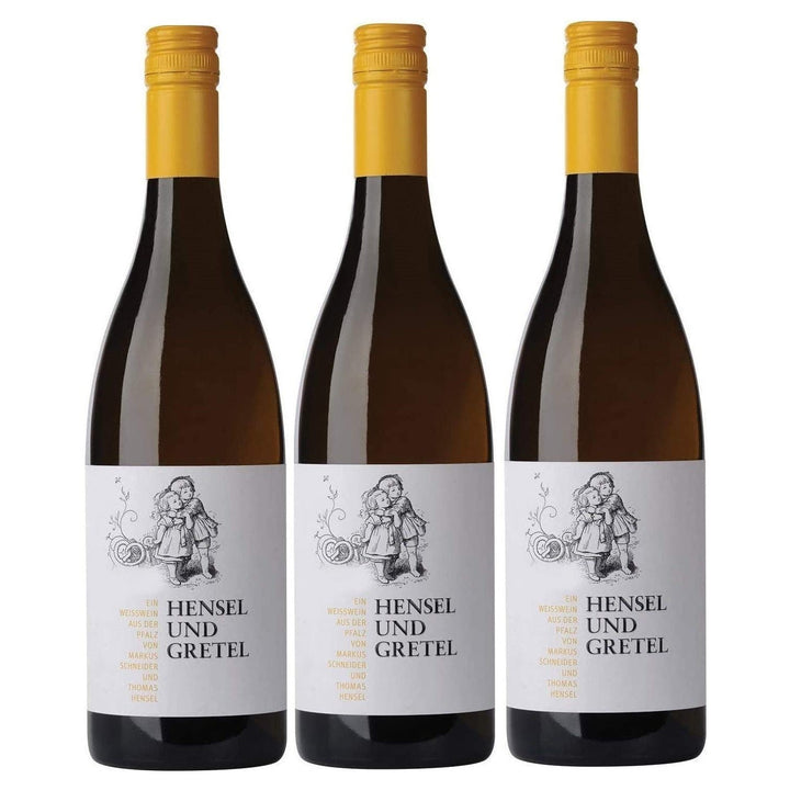 Hensel & Gretel Markus Schneider und Thomas Hensel Grauburgunder Weißwein Wein Trocken Pfalz (3 x 0.75l) - Versanel -