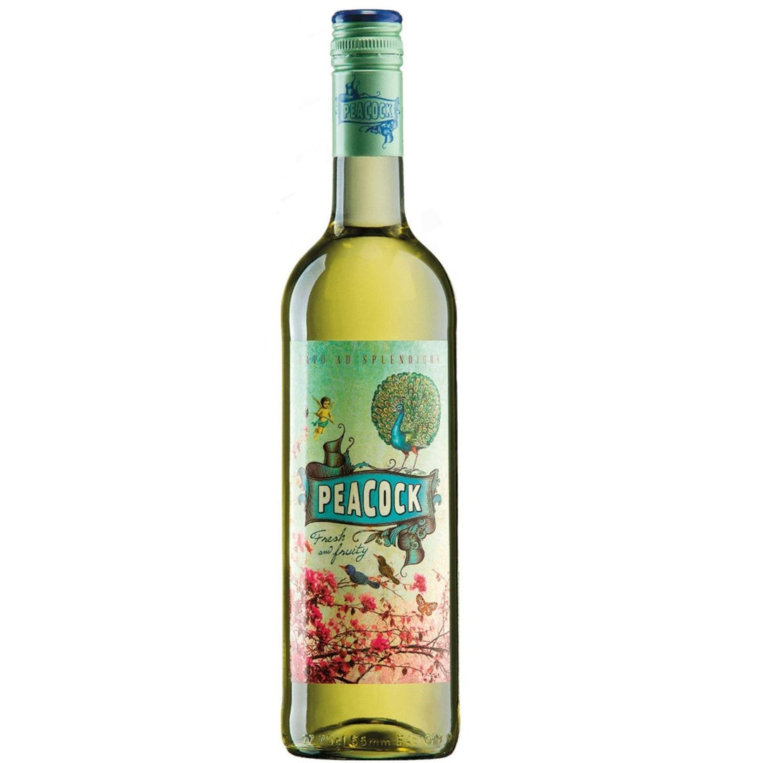 Herxheim Peacock QbA Weißwein Cuvée Wein lieblich Deutschland (1 x 0,75L) - Versanel -