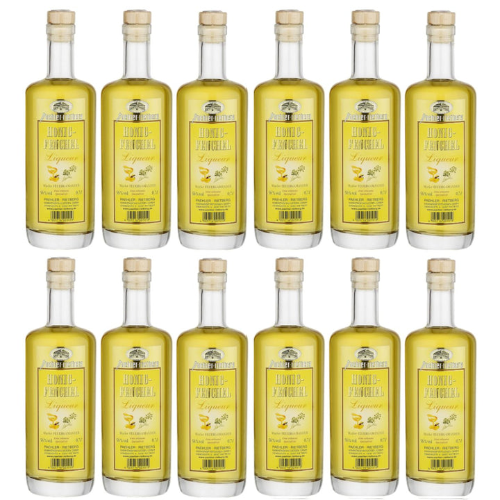 Honig-Fenchel Liqueur, Feuergamander, Likör, 56% vol (12 x 0,7l) - Versanel -
