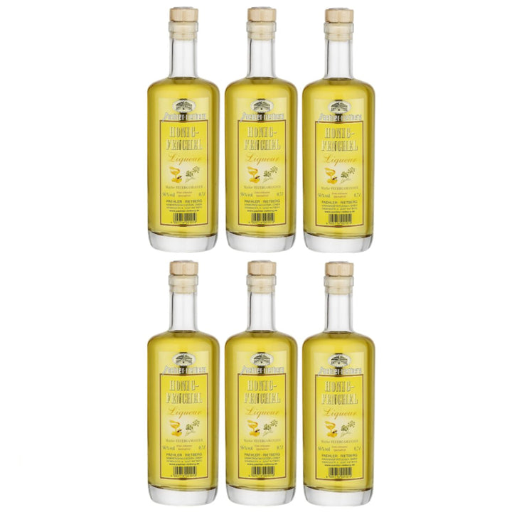 Honig-Fenchel Liqueur, Feuergamander, Likör, 56% vol (6 x 0,7l) - Versanel -