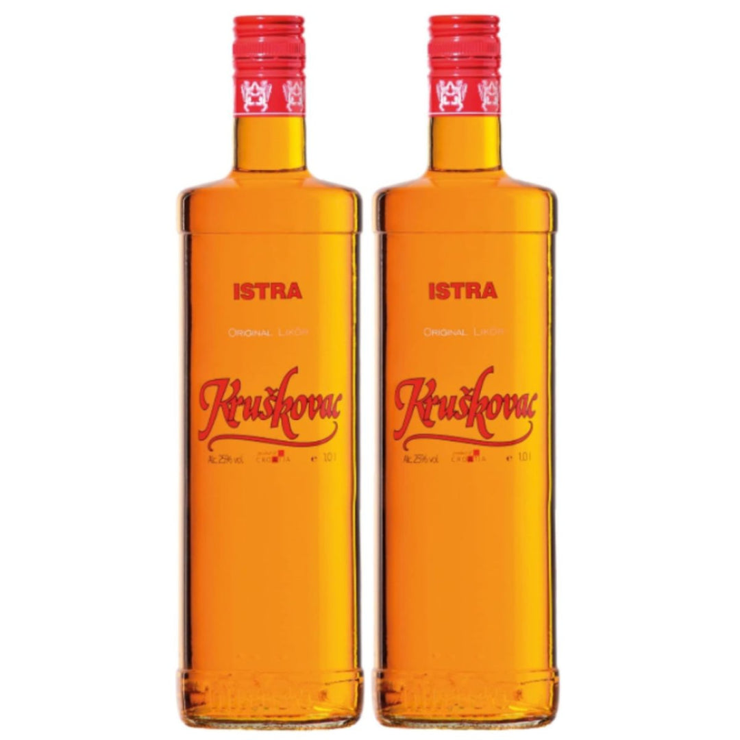 Istra Kruskovac fruchtig süßer Birnenlikör Kroatien (2 x 1.0l) - Versanel -