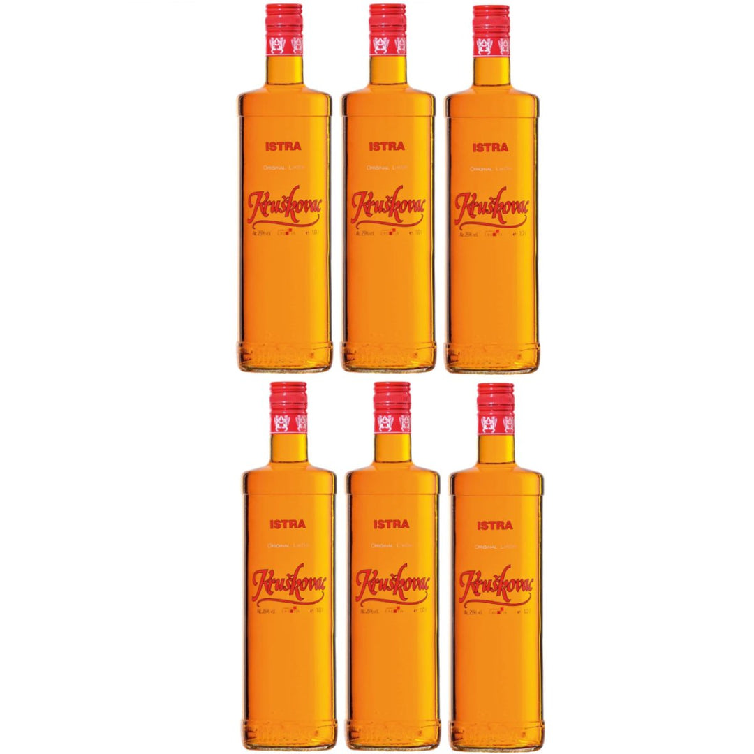 Istra Kruskovac fruchtig süßer Birnenlikör Kroatien (6 x 1.0l) - Versanel -
