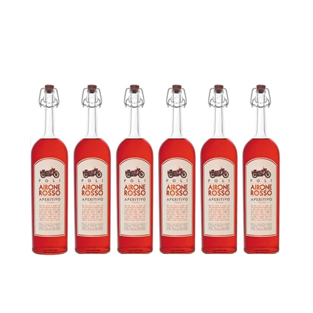 Jacopo Poli"Grappa Airone Rosso" Aperitivo (6 x 0,7 L) - Versanel -