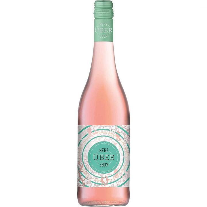 Josef Ambs Herz über Kopf Roséwein Wein trocken Deutschland (6 x 0.75l) - Versanel -